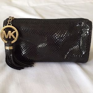 Michael Kors Black cosmetic purse